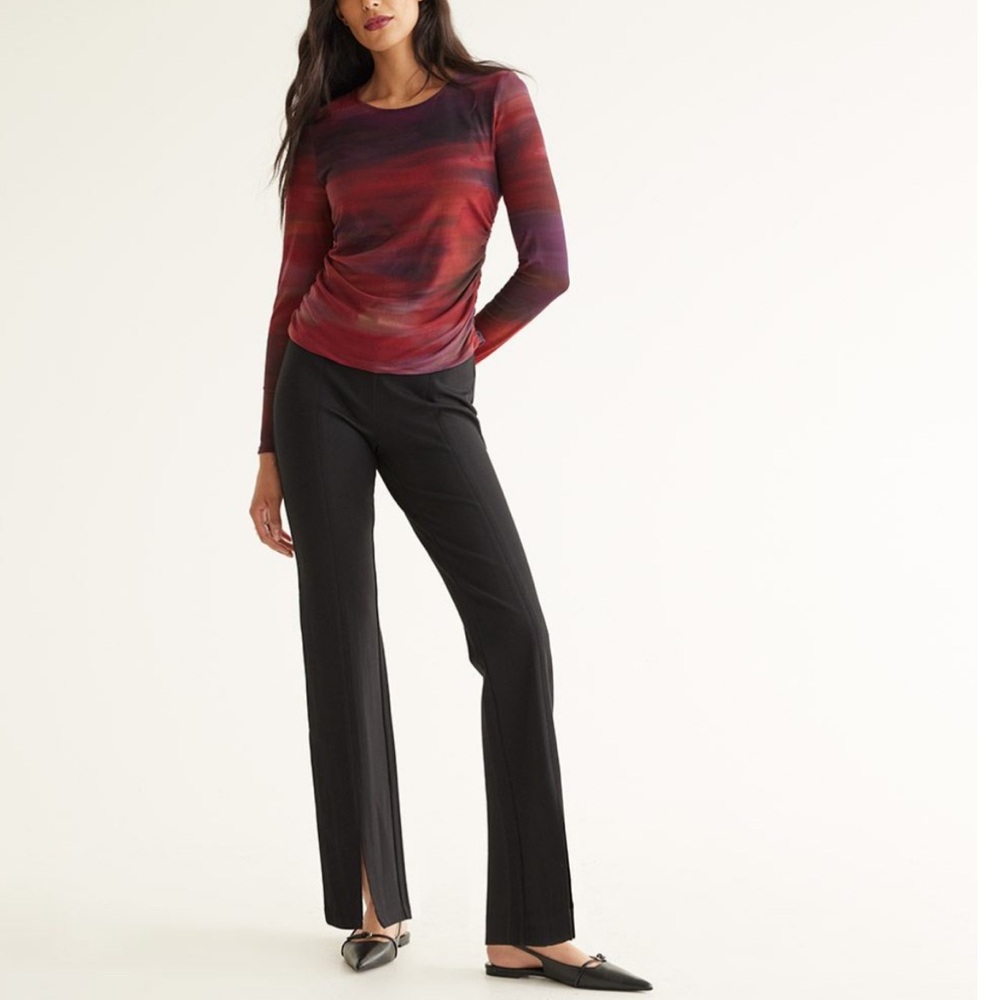 Reitmans Classic Black Flare Pants